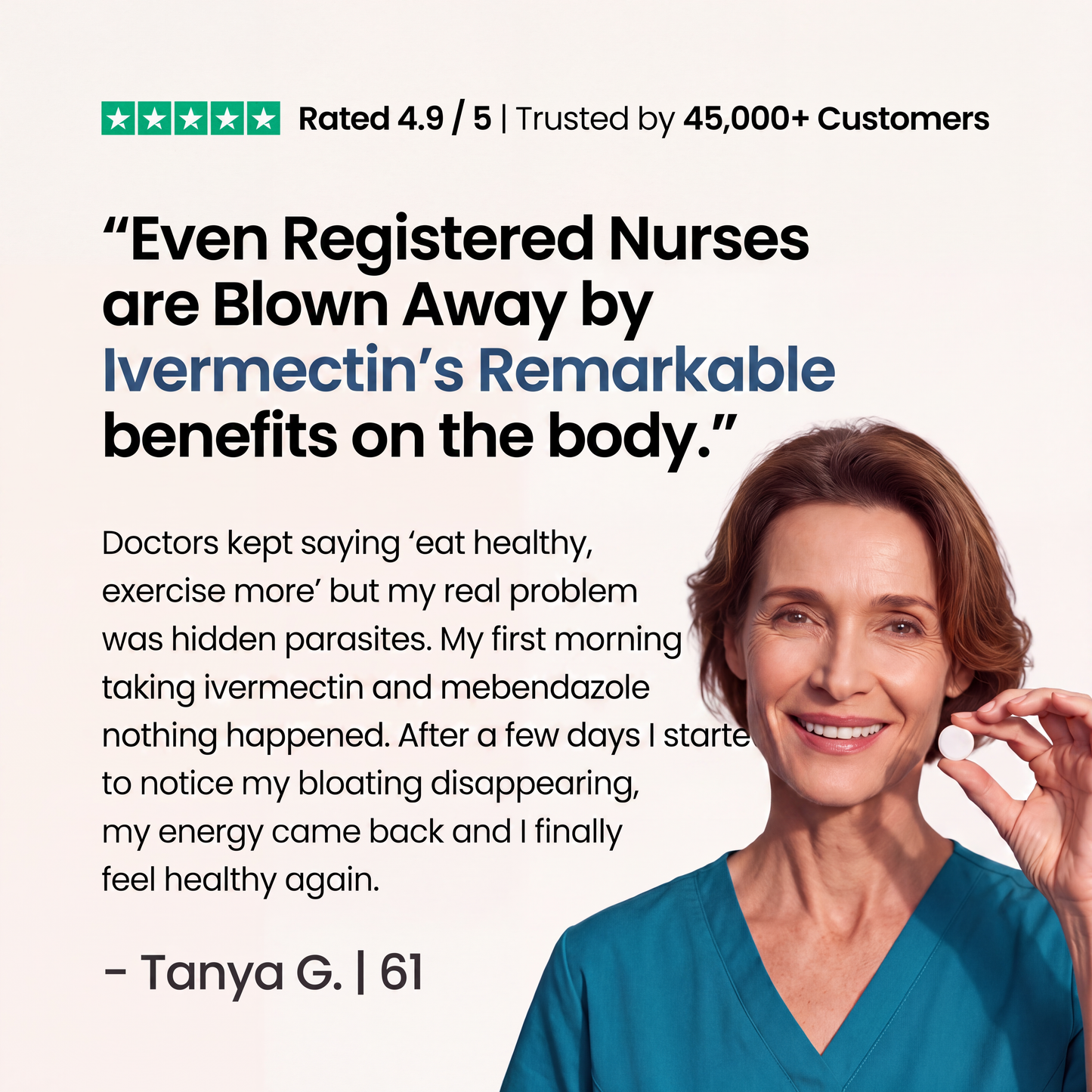 Ivermectin 12MG, 99% Purity