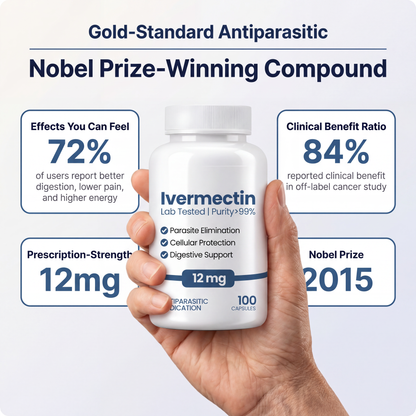 Ivermectin 12MG, 99% Purity