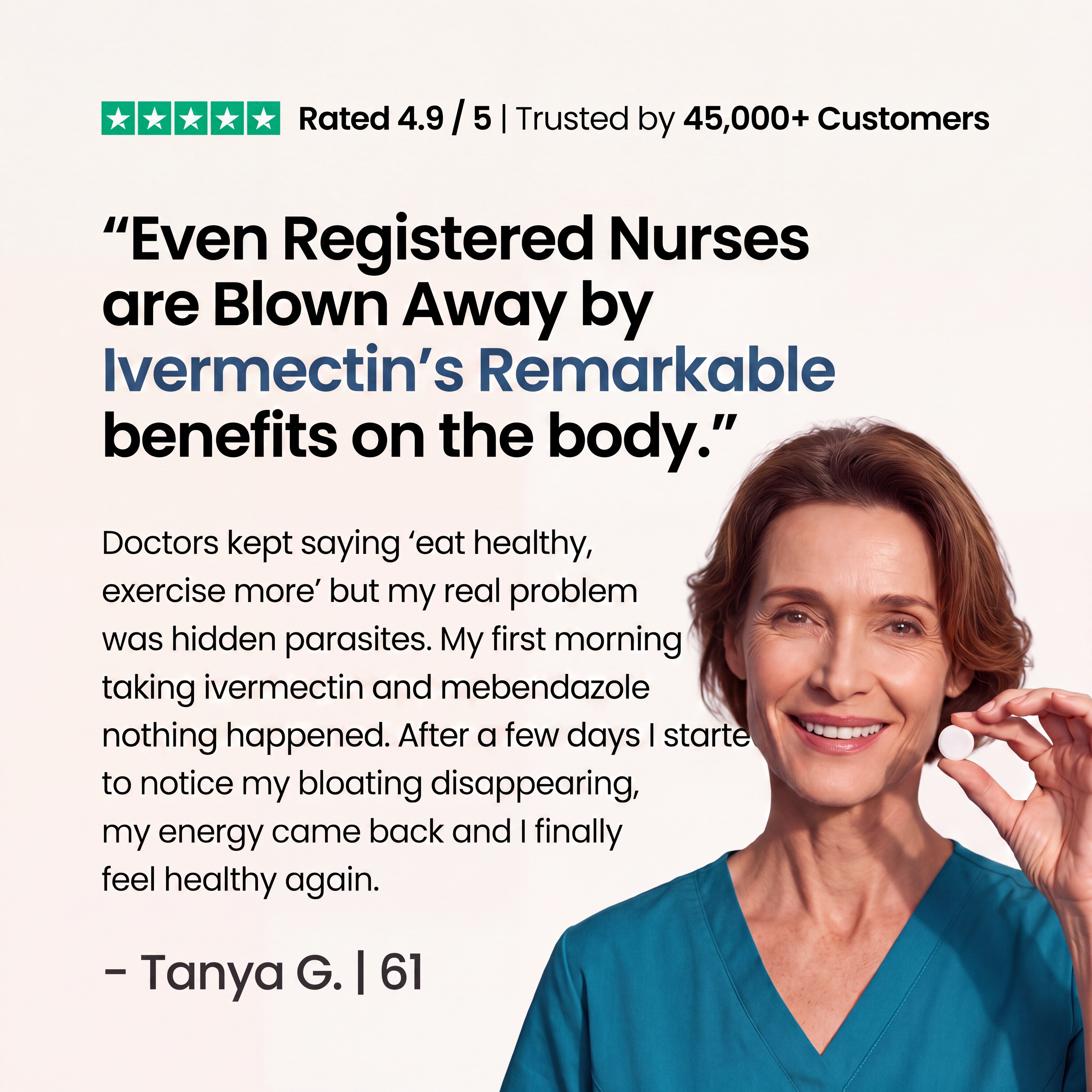 Ivermectin 12MG, 99% Purity